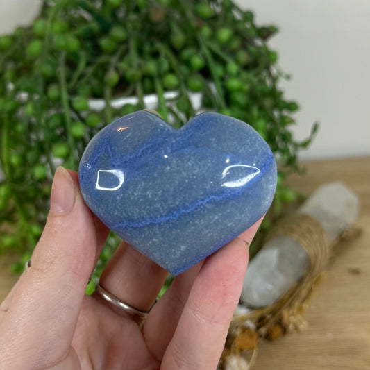 Blue Aventurine Heart (P55)