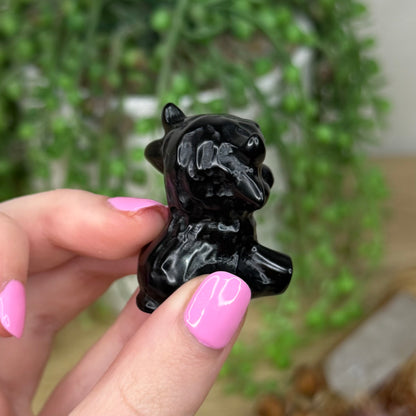 Black Obsidian Highland Cow (Z513)