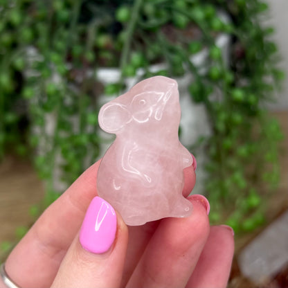Rose Quartz Mouse (Z497)
