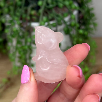 Rose Quartz Mouse (Z501)