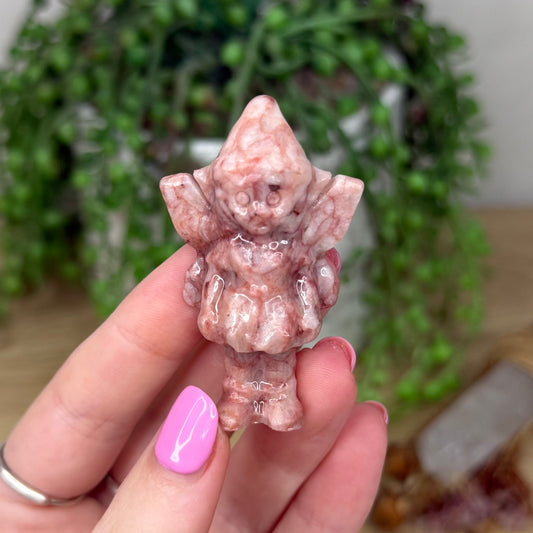 Red Vein Jasper Pixie Elf (Z525)