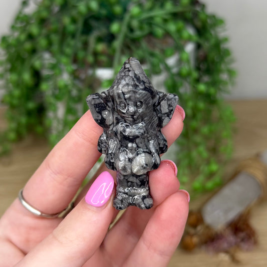 Fossil Jasper Pixie Elf (Z526)