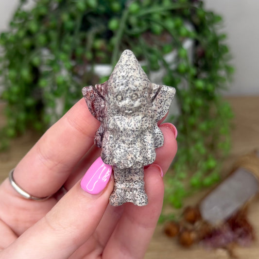 Picture Stone Jasper Pixie Elf (Z521)