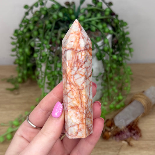 Red Vein Jasper Point (Z544)