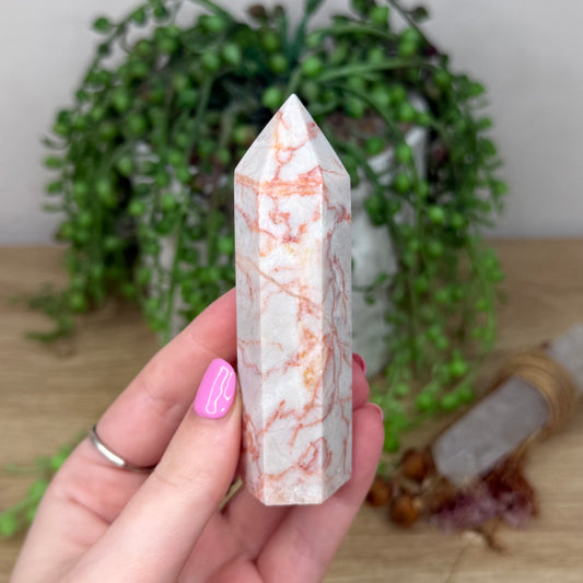 Red Vein Jasper Point (Z542)