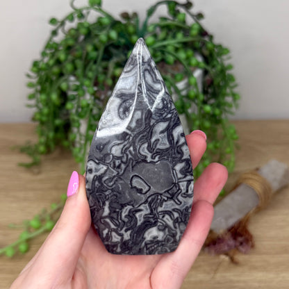 Black Forest Jasper Arch Free Form (Z519)