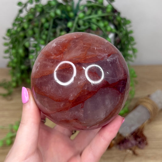 Fire Quartz Sphere (Z310)