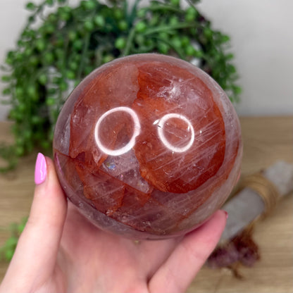 Fire Quartz Sphere (Z310)