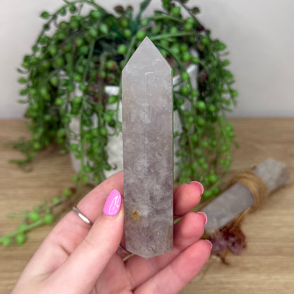 Blue Rose Quartz Point (Z405)