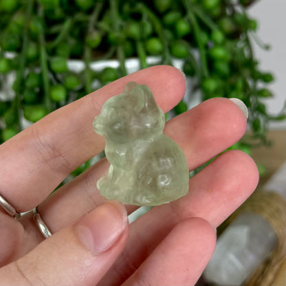 Green Fluorite Small Cat (P154) (P153)