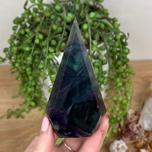 Rainbow Fluorite Arch Free Form (T984)