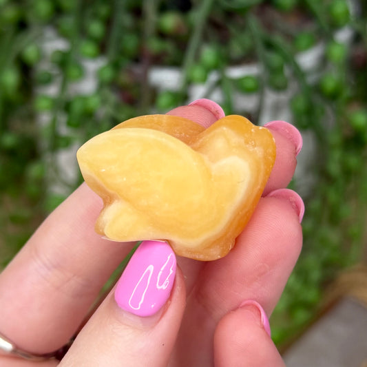 Yellow Calcite Bird (Z642)