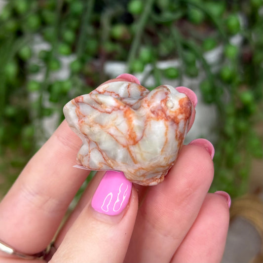 Red Vein Jasper Bird (Z644)