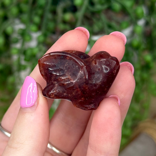 Strawberry Quartz Bird (Z647)