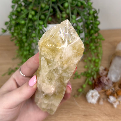 Citrine Raw Wand (T918)