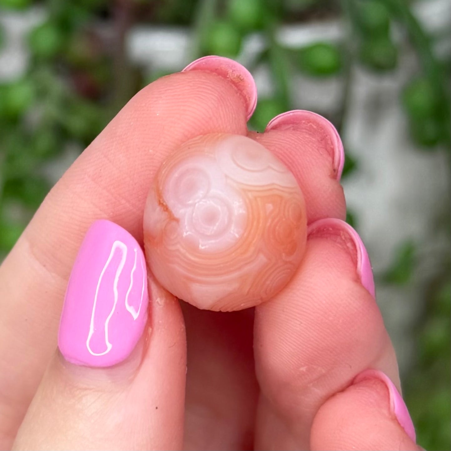 Pink Gobi Agate Tumble 1