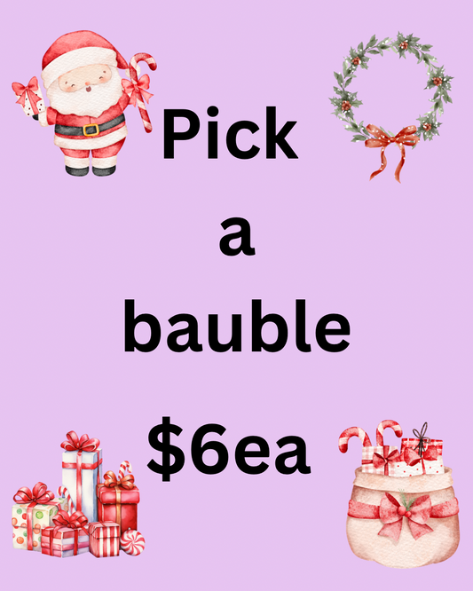 Pick a bauble 18/11/25