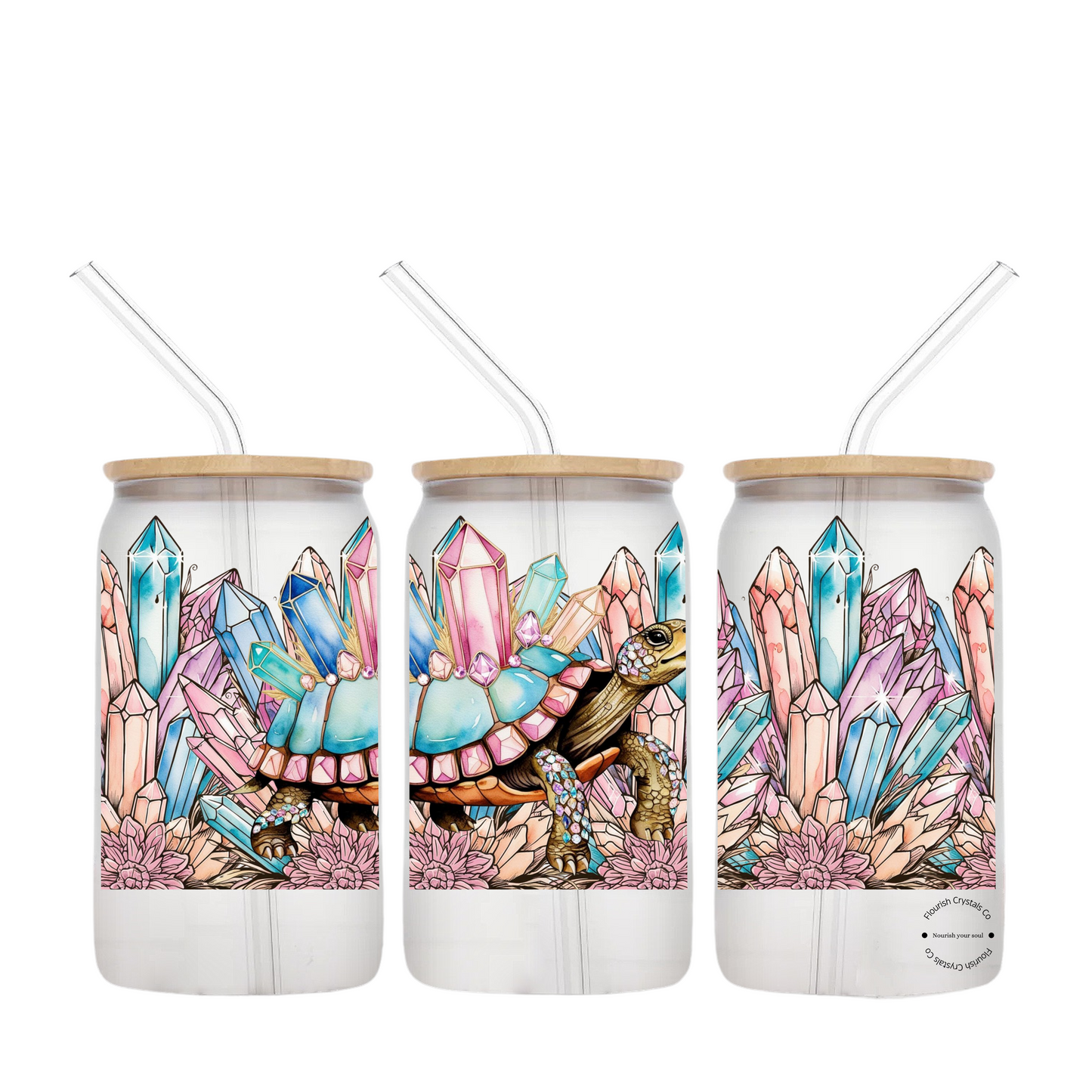 Snowglobe Glitter Tumbler 93
