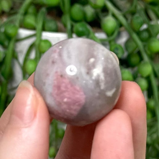 Plum Tourmaline Sphere (D539)