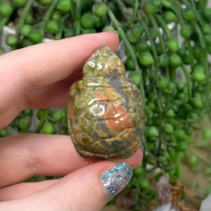 Unakite Turtle (C388)