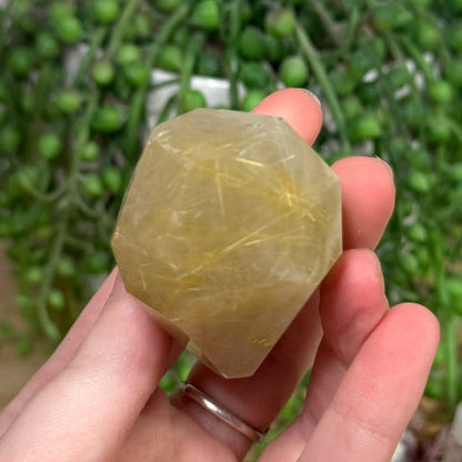 Golden Rutile Free Form (J16)