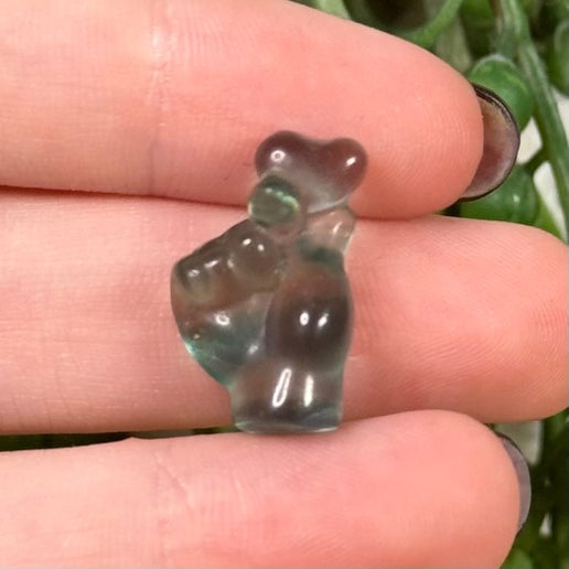 Fluorite Mini Finger Heart