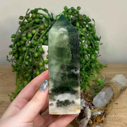 Green Fluorite Tower (L33)