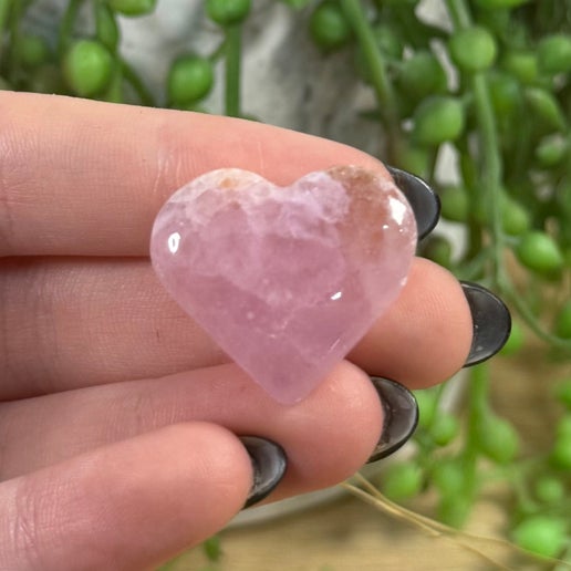 Pink Aragonite Tiny Hearts