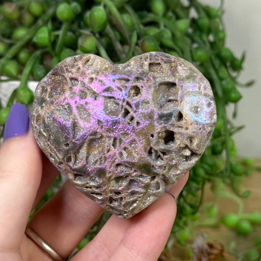 Aura Sphalerite Heart (K889)