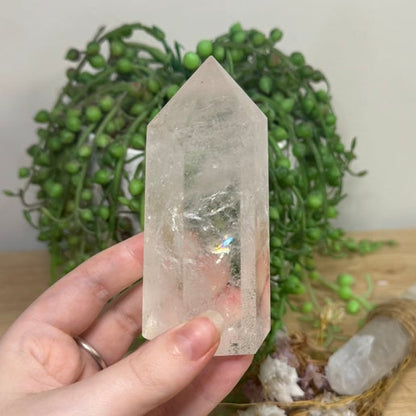 Clear Quartz Point (F75)