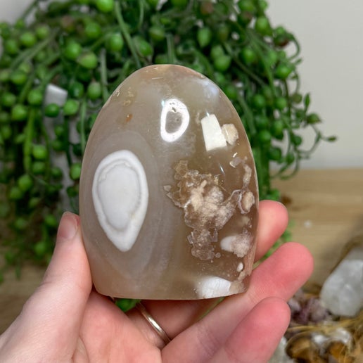 Flower Agate Arch Free Form (L821)