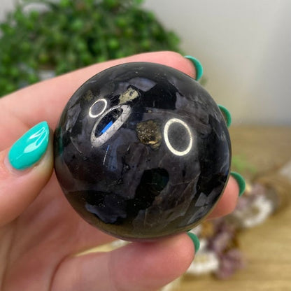 Indigo Gabbro Sphere (A846)