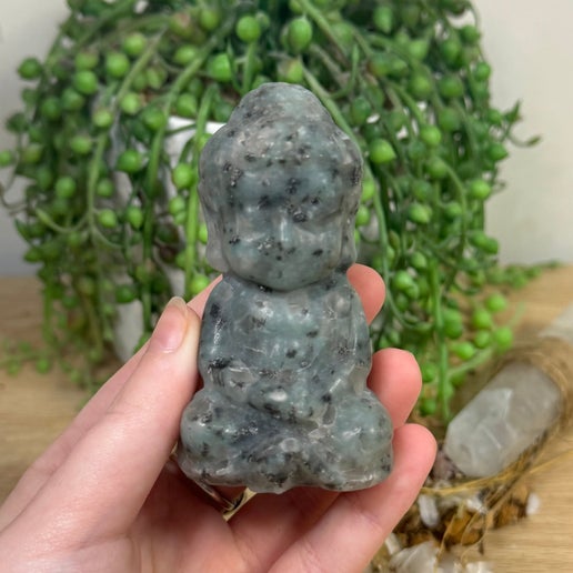 Kiwi Jasper Buddha (L358)