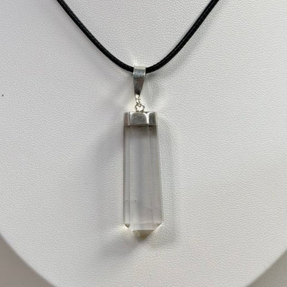 Clear Quartz Necklace (J195)