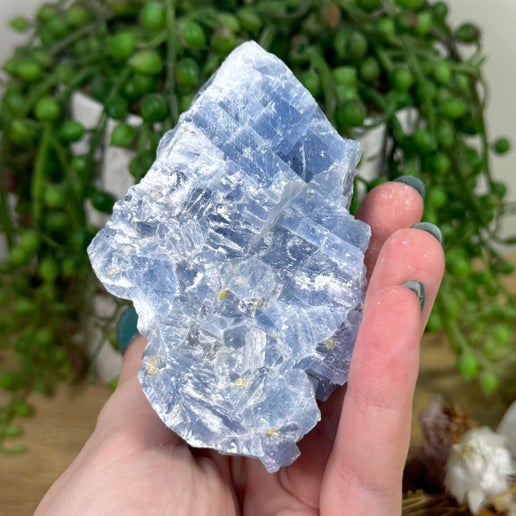 Blue Celestite Cluster (K156)