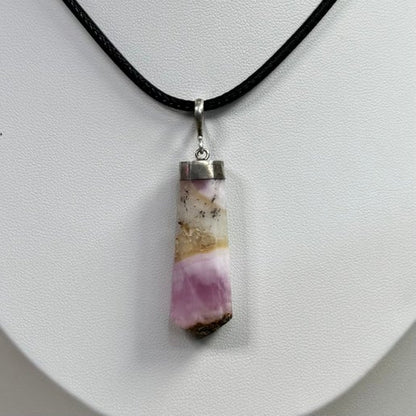 Pink Aragonite Necklace (J147)