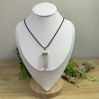 Clear Quartz Necklace (J194)