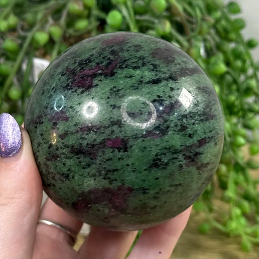 Ruby In Zoisite Sphere (C208)