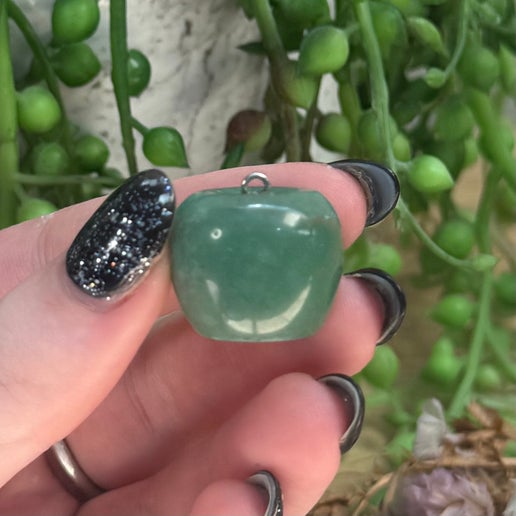 Green Aventurine Mini Apple