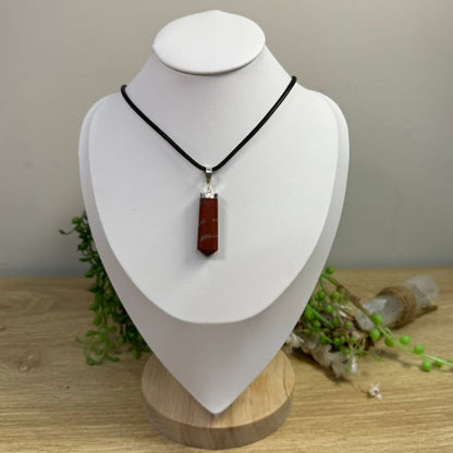 Red Jasper Necklace (J133)