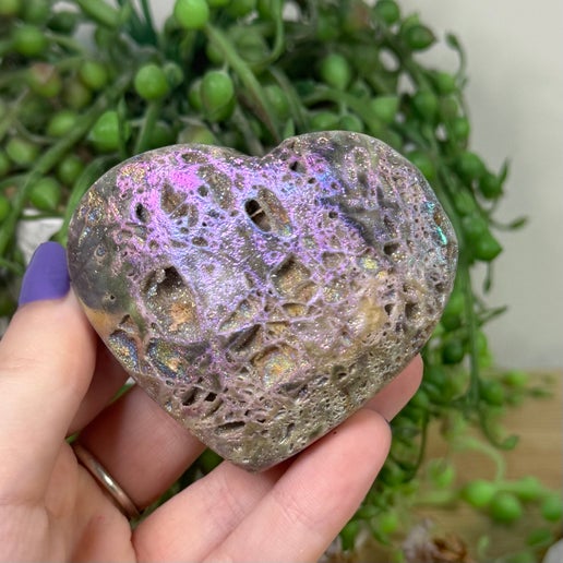 Aura Sphalerite Heart (K891)