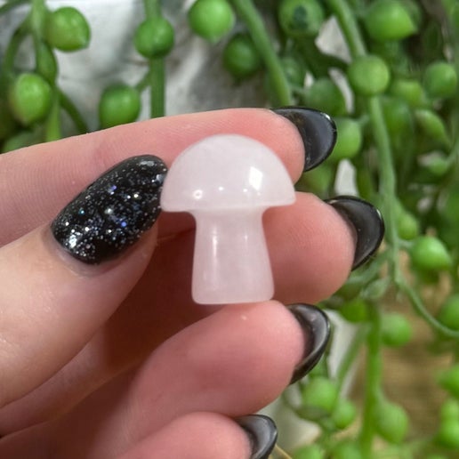 Rose Quartz Mini Mushroom