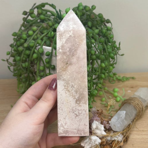 Pink Amethyst Tower (I375)