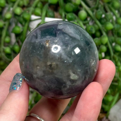 Rainbow Fluorite Sphere (D274)