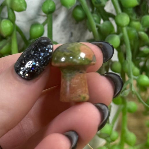 Unakite Mini Mushroom