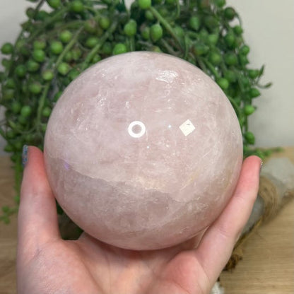 Rose Quartz Sphere (J771)