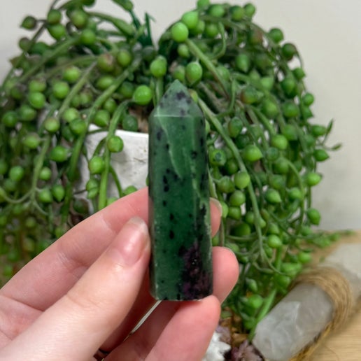 Ruby In Zoisite Point (D869)