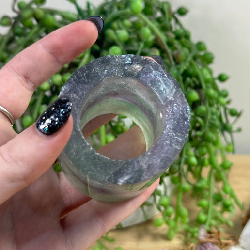 Rainbow Fluorite Cylinder (G296)