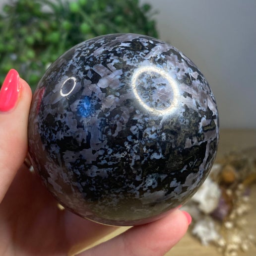Indigo Gabbro Sphere (A932)
