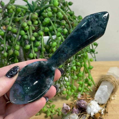 Moss Agate Spoon (I978)